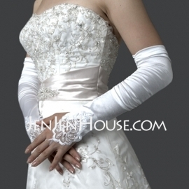 Lycra dita Opera Lunghezza Bridal Gloves (014004095)