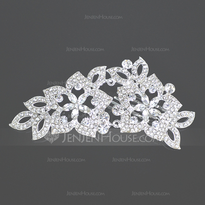 Lovely Clear Crystals Wedding Bridal Tiara (042004258)