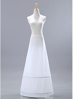 Gorgeous Nylon Medium Fullness Slip Floor Length Women Wedding Petticoats (037024156)