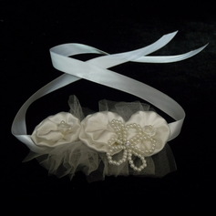 Satin With Imitation Pearl / Flower Women's Headbands (042025262)