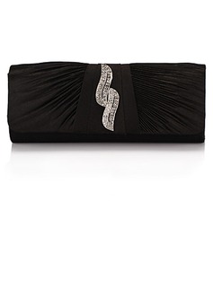 Raso splendido con cristallo di sera borsa / frizioni (altri colori) (012025165)