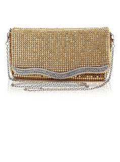 Raso elegante con strass sera borsa / frizioni (altri colori) (012025162)