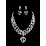 Stylish Ladies Necklace and Earrings Jewelry Set (011005859)