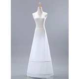 Gorgeous Nylon Medium Fullness Slip Floor Length Women Wedding Petticoats (037024156)
