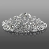 Elegant Rhinestone Tiara (042009721)