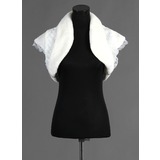 Maniche corte Pelliccia ecologica Occasioni Speciali Coprispalle (013015986)
