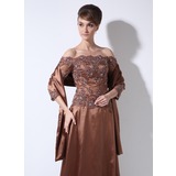 Satin Wedding Special Occasion Shawl (013017185)