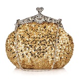 Shining Satin with Sequins Evening Handbag/Clutches(More Colors)(012025172)