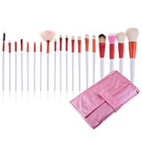 Rosa Borsa Pennelli trucco professionale (20 Pz) (046024402)