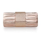 Faux Leather With Acrylic Jewels Evening Clutches More Colors Available (012024682)
