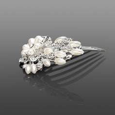 Gorgeous Rhinestone In Alloy Bridal Hair Combs (042016692)