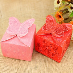 Farfalla a tema Favor Boxes - Set di 12 (più colori) (114024111)
