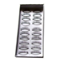 mote vippene 06 # - meget naturtro 10 par per boks (046005734)