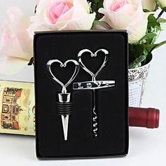 2 Pieces Deluxe Chrome Bottle Stopper Set (052013732)