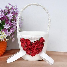 Flower Basket With Rose Heart(102018057)