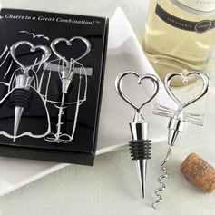 due cuori favore vino set (052005524)