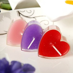 Heart Design Small Candle(set of 12)(096017647)