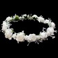 Lovely Flower Wedding Flower Girl Wreath (042025222)