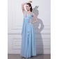 Império Decote V Vestidos longo Tecido de seda Vestidos de festa com Pregueado Cinto (017012863) Império Decote V Vestidos longo Tecido de seda Vestidos de festa com Pregueado Cinto (017012863)