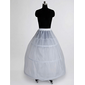 Nylon 2 Tier Floor-length A-Line Full Gown Slip Style/ Wedding Petticoats (037023567)