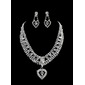 Stylish Ladies Necklace and Earrings Jewelry Set (011005859) Stylish Ladies Necklace and Earrings Jewelry Set (011005859)