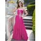 Mermaid Sweetheart Floor-Length Chiffon Prom Dress With Ruffle Beading (018024656)