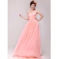 Empire Sweetheart Court Train Chiffon Evening Dress With Ruffle (017014014) Empire Sweetheart Court Train Chiffon Evening Dress With Ruffle (017014014)