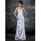 Sheath Sweetheart Floor-Length Charmeuse Evening Dress With Ruffle (017022547) Sheath Sweetheart Floor-Length Charmeuse Evening Dress With Ruffle (017022547)