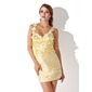Sheath V-neck Short/Mini Charmeuse Homecoming Dress With Ruffle Beading Flower(s) (022009421)