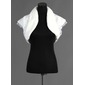 Elegant Short Sleeves Lace Faux Fur Special Occasion Jacket / Wrap (013015986) Elegant Short Sleeves Lace Faux Fur Special Occasion Jacket / Wrap (013015986)