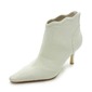 Lace Stiletto Heel Closed Toe Boots Wedding Shoes (047017792)