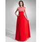 A-Line/Principessa Tondo Al pavimento Chiffon Abito per la madre della sposa con Increspature pizzi (008006309) A-Line/Principessa Tondo Al pavimento Chiffon Abito per la madre della sposa con Increspature pizzi (008006309)