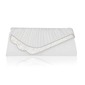 Satijn met kristal / strass bruiloft / avond handtas / koppeling (012024683) Satijn met kristal / strass bruiloft / avond handtas / koppeling (012024683)
