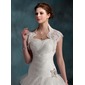 Short Sleeve Lace Wedding Jackets/Wraps (013022603)