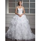 Ball-Gown Sweetheart Court Train Organza Satin Wedding Dress With Beadwork Sequins (002004530) Ball-Gown Sweetheart Court Train Organza Satin Wedding Dress With Beadwork Sequins (002004530)