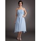 Empire Strapless Asymmetrical Chiffon Bridesmaid Dress With Ruffle (007001802) Empire Strapless Asymmetrical Chiffon Bridesmaid Dress With Ruffle (007001802)