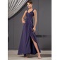 Sheath Sweetheart Ankle-Length Chiffon Evening Dress With Ruffle Beading Sequins (017014480)
