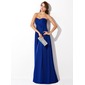 Empire Sweetheart Sweep Train Chiffon Evening Dress With Ruffle (017021098)