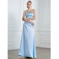 Sheath Sweetheart Floor-Length Satin Prom Dress With Ruffle Beading Sequins (018013096) Sheath Sweetheart Floor-Length Satin Prom Dress With Ruffle Beading Sequins (018013096)