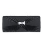 Black Gorgeous Satin With Austrian Rhinestone Evening Clutches More Colors Available (012008203)