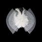 Beautiful Cotton/Feather With Lace/Tulle Wedding Fascinators(More Colors) (042024906)
