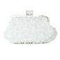 White Lace Shell With Beading Evening Handbags (012010429) White Lace Shell With Beading Evening Handbags (012010429)