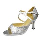 Sparkling Glitter Patent Leather Heels Sandals Latin Dance Shoes (053013043) Sparkling Glitter Patent Leather Heels Sandals Latin Dance Shoes (053013043)