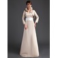 Sheath Sweetheart Sweep Train Satin Bridesmaid Dress With Sash (007001464)