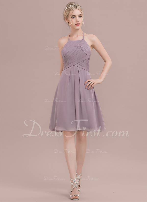 a line princess scoop dress
