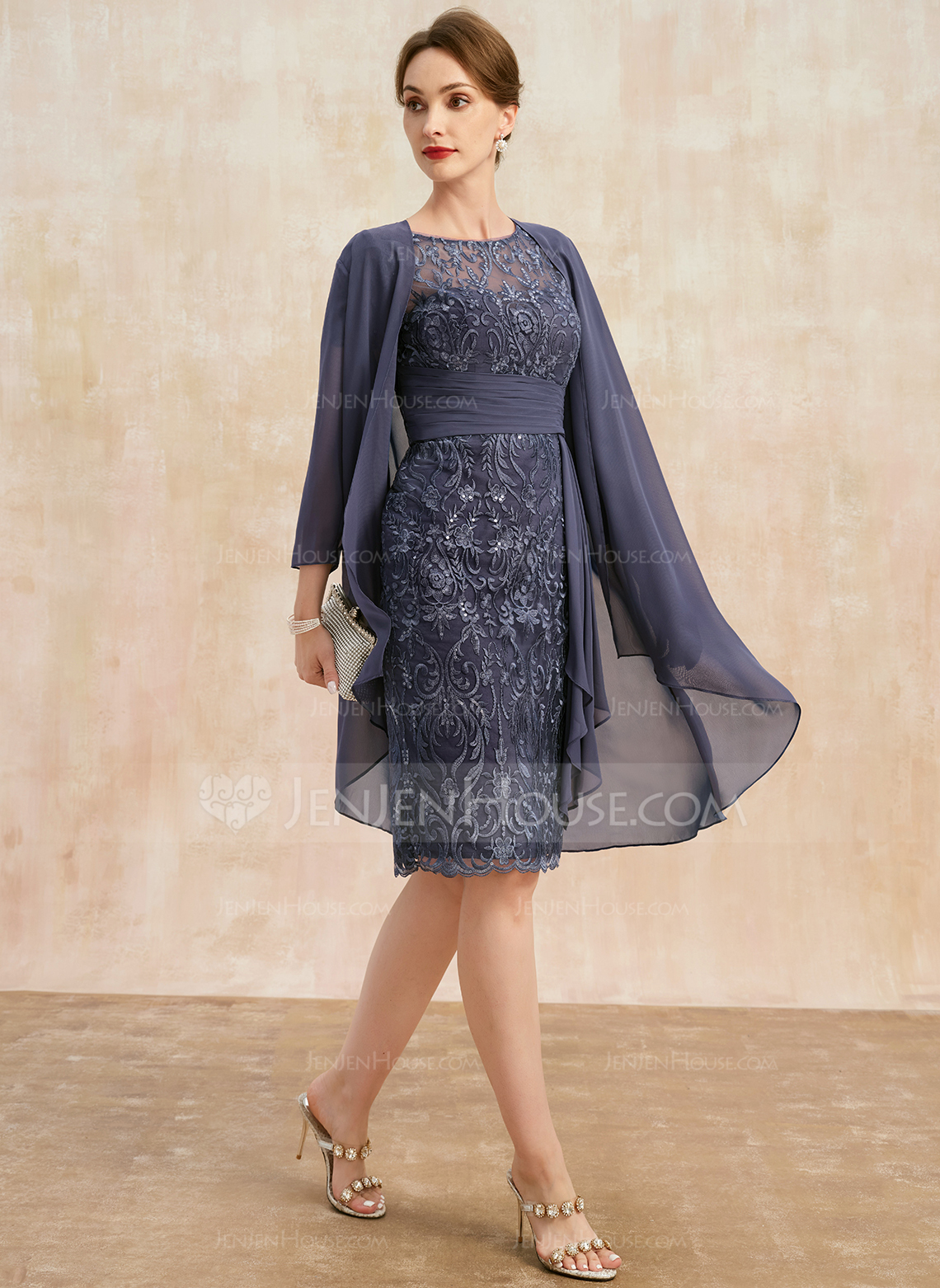 Sequins Lace Dress