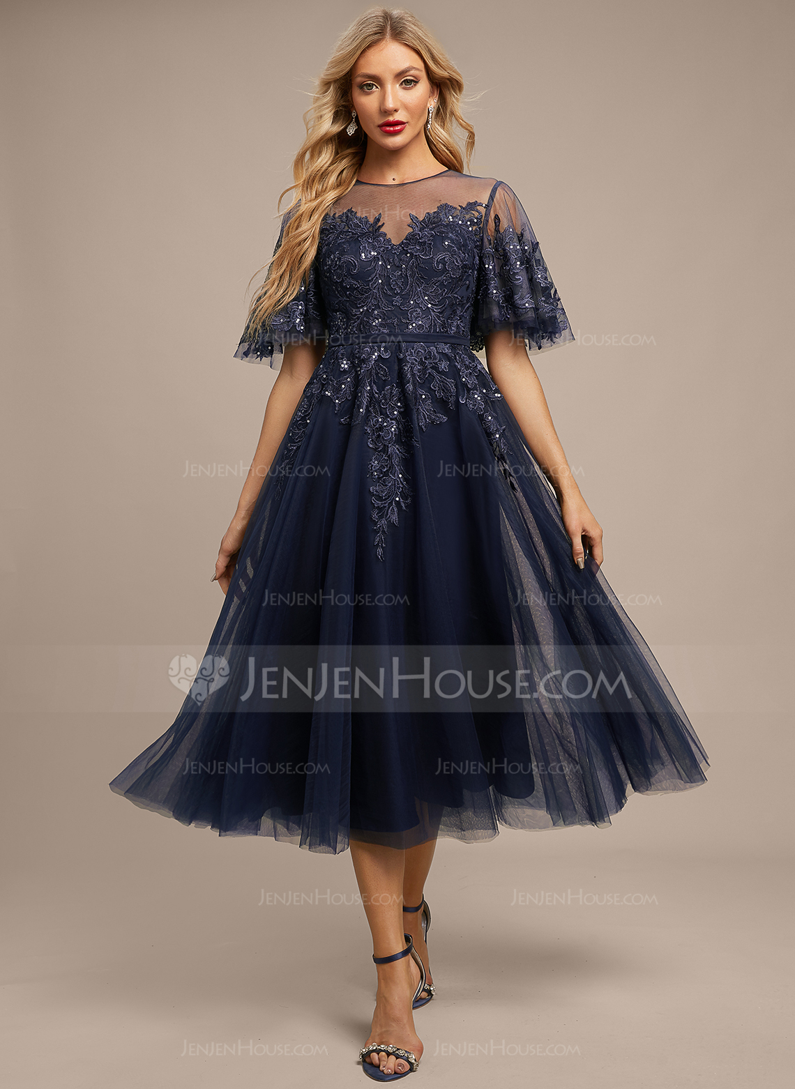 Lace Midi Dress