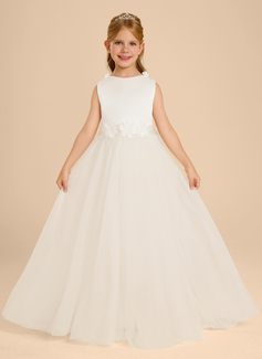A-line Bow Tulle Dress