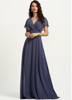 A-line Chiffon Dress