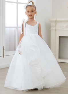 Ball-Gown/Princess Sequins Tulle Dress